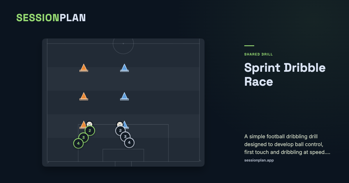 Preview of Sprint Dribble Race